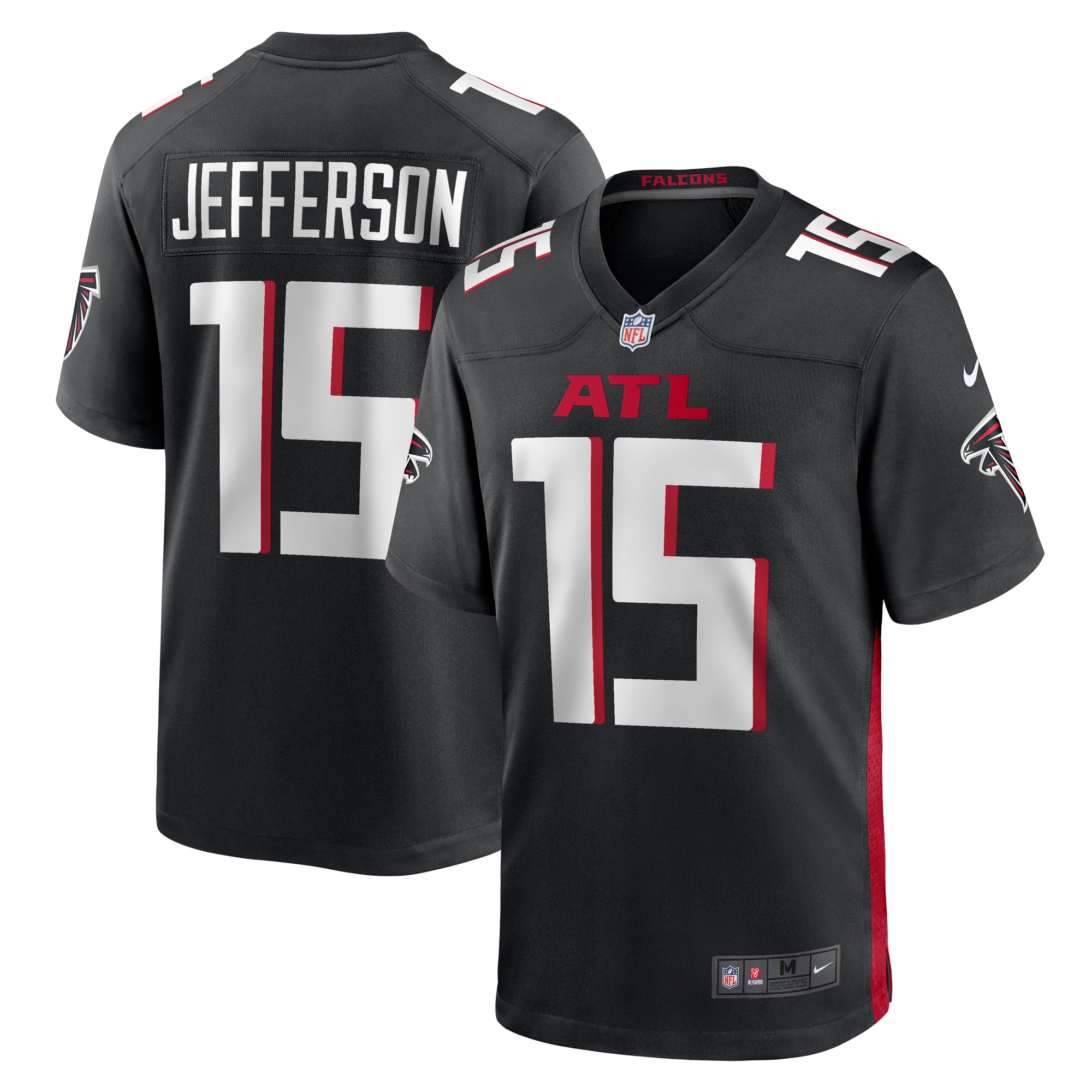 Van Jefferson Atlanta Falcons Game Jersey – Black