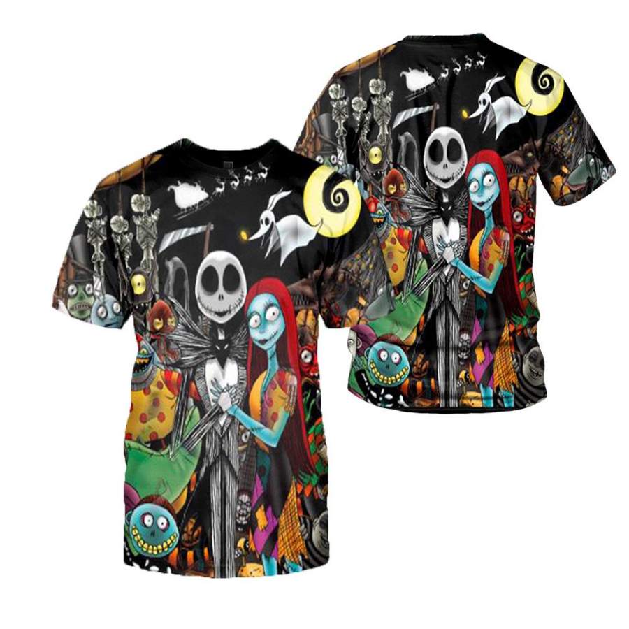 The Nightmare Before Christmas 3D All Over Printed Shirts For Men And Women 515