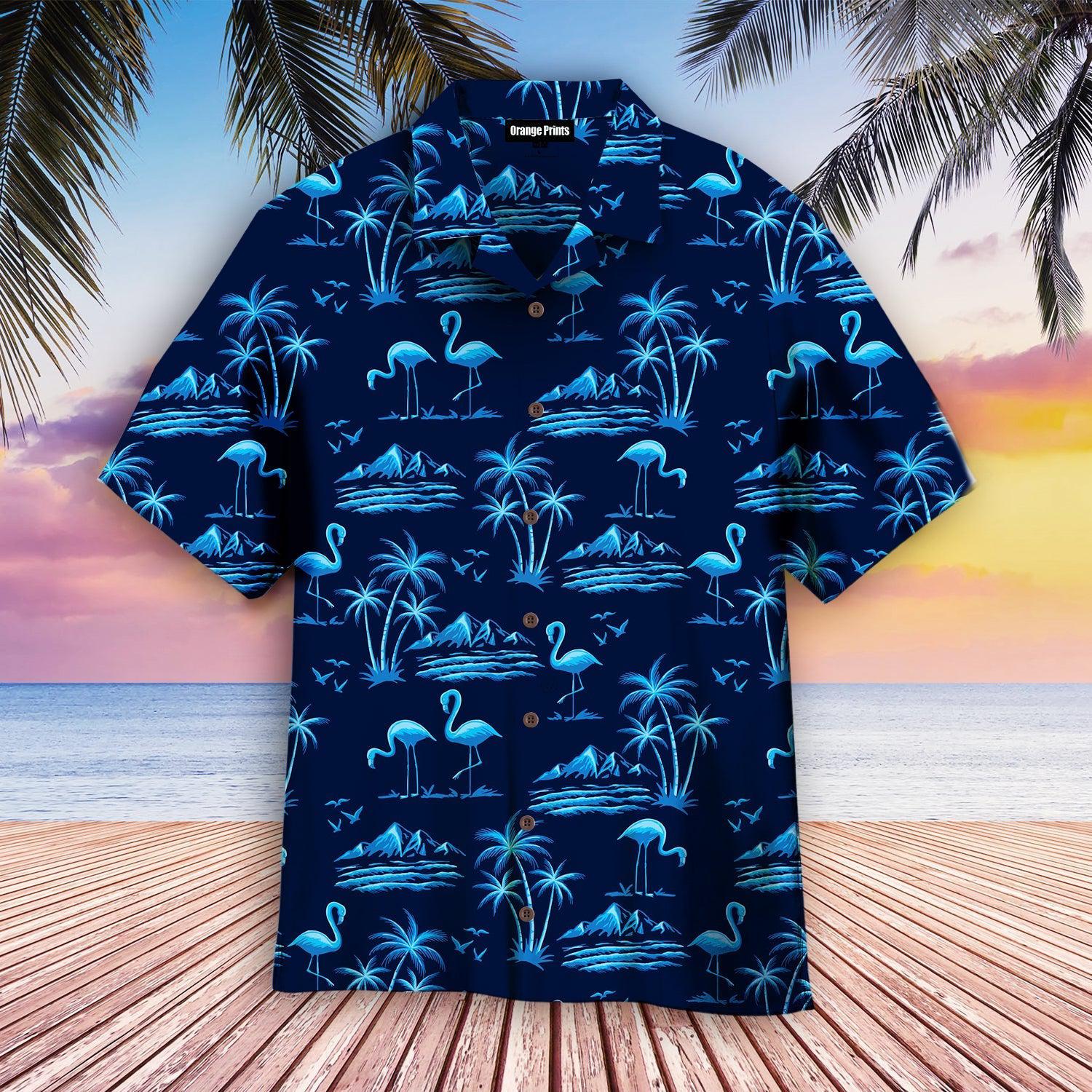 Amazing Neon Blue Tropical Island Hawaii Shirt For Men Women Ha95507