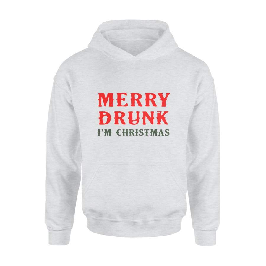 Merry Drunk I’m Christmas Hoodie