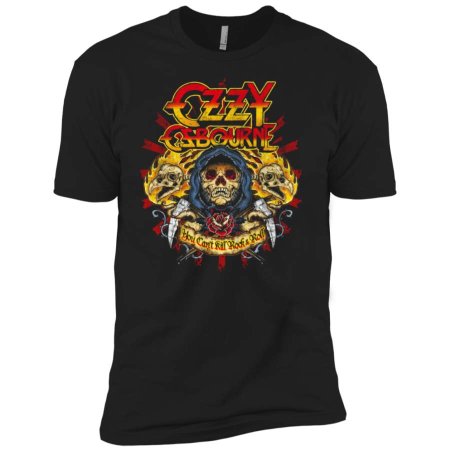 Vintage Style Ozzy Ozbourne Tee Mens Premium T-Shirt