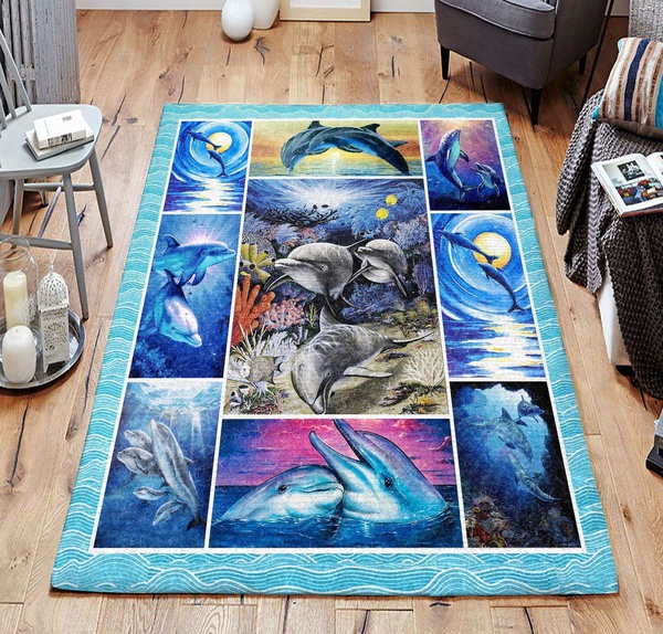 Dolphin Couple Dhcld0909 Rug