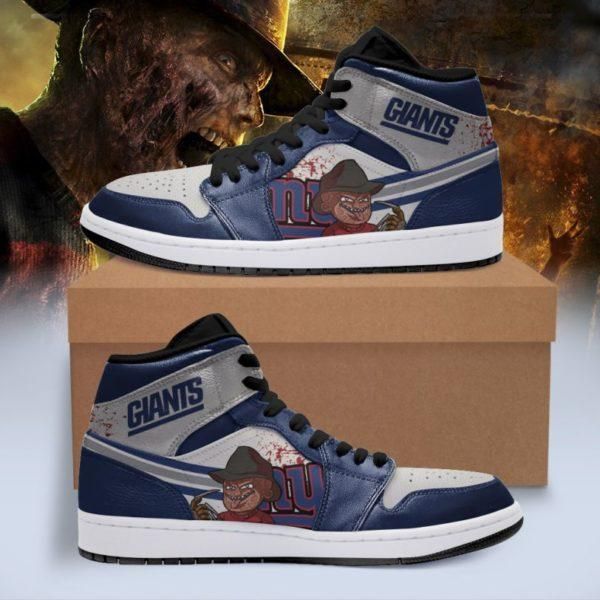 New York Giants Horror Air Jordan Sport Custom Sneakers