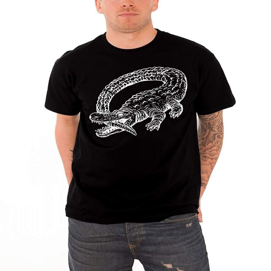 Fashion Men’S Summer T-Shirt Catfish And The Bottlemen T Shirt The Ride Alligator Logo Men’S Casual Shirt