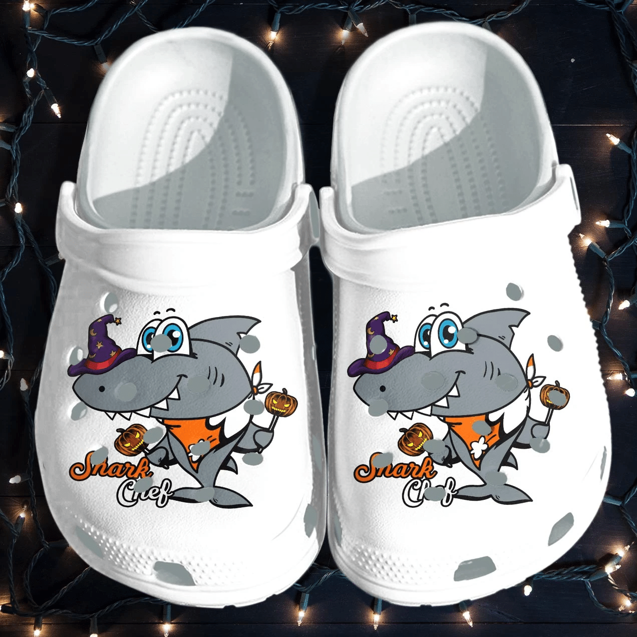 Shark Chef For Halloween Party Shoes Clog Crocs Crocband Clog Birthday Gift For Boy Girl