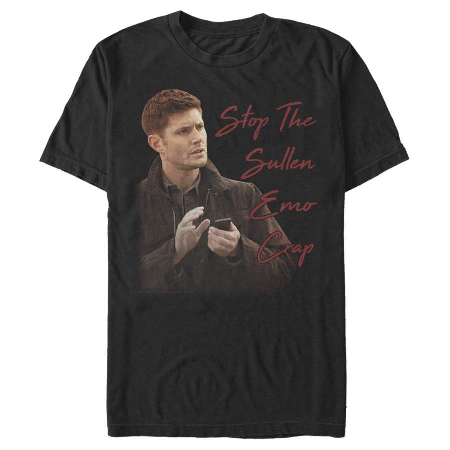 Supernatural Men’s Dean Emo Crap  T Shirt