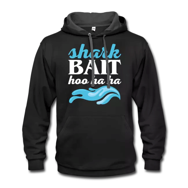 Teesseller Shark Bait Hoo Ha Ha Contrast Shirt