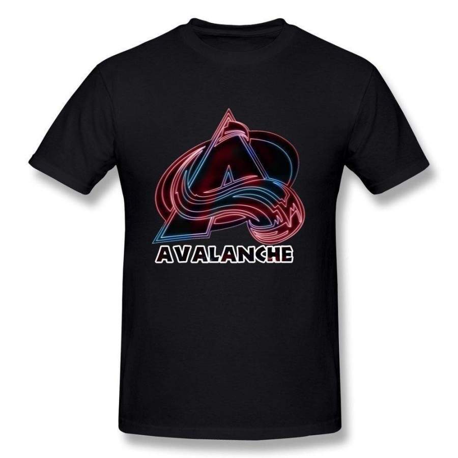 Happwan Men’s Colorado Avalanche T-Shirt