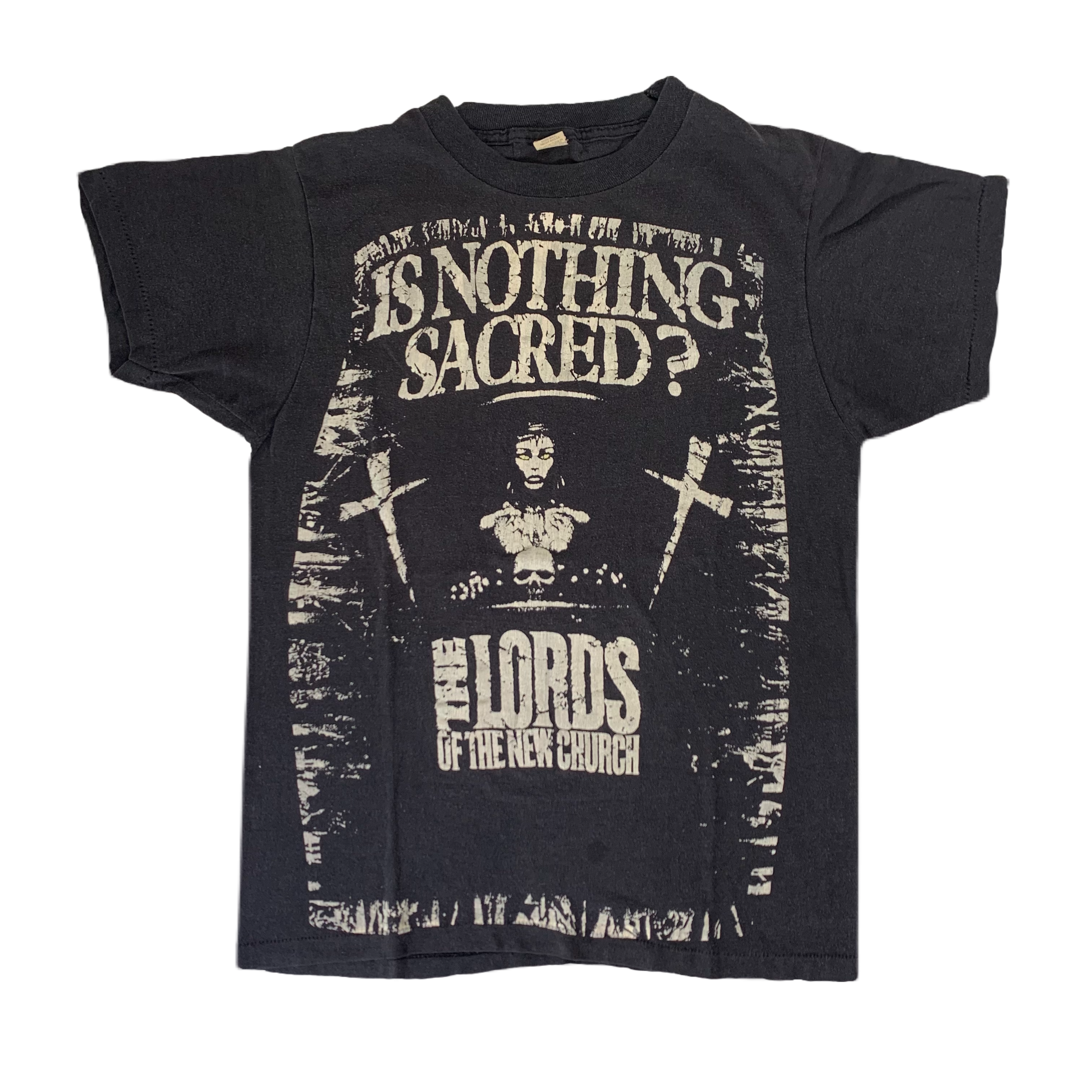 Vintage Lords Of The New Church “Is Nothing Sacred?” T-Shirt