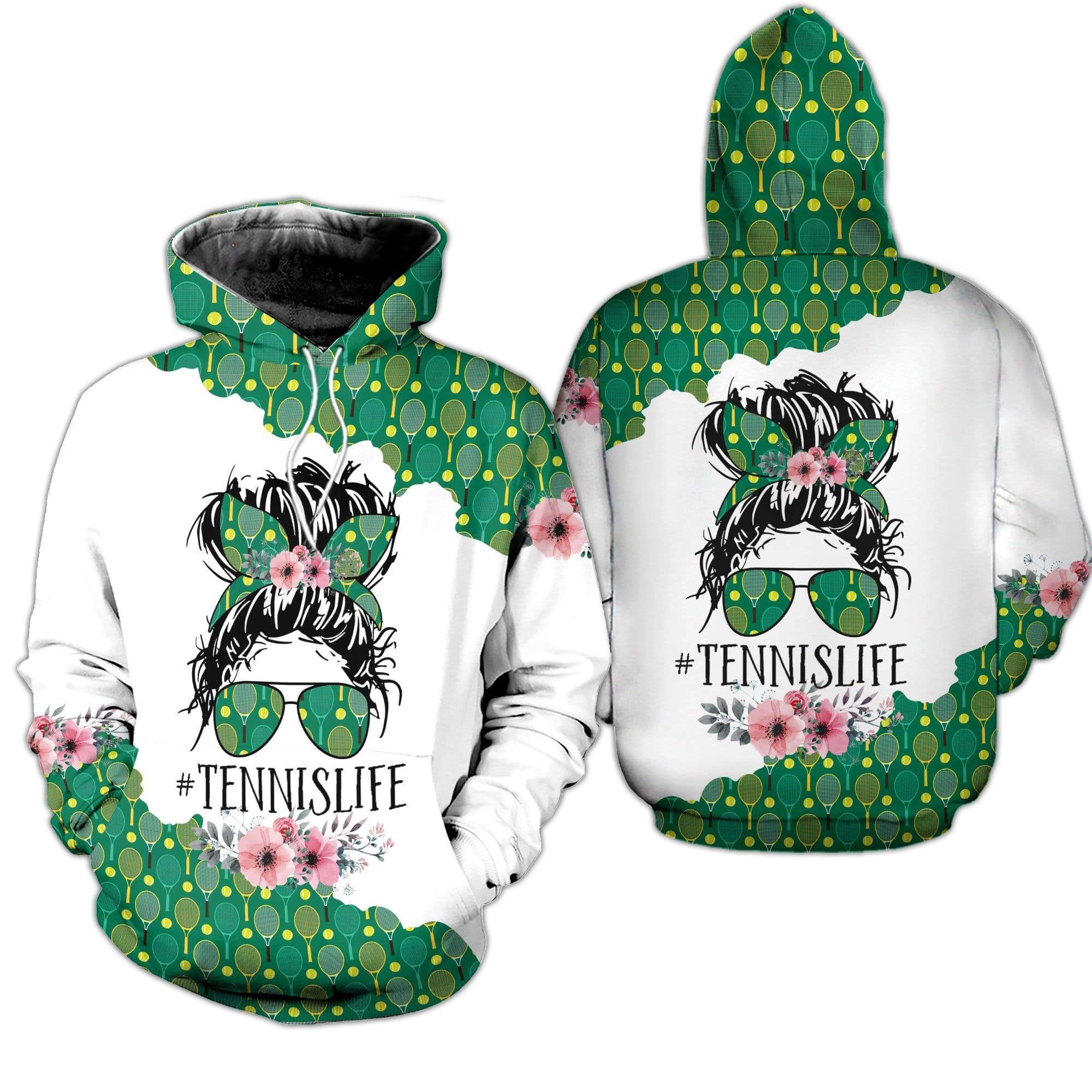 Mother day gift Tennis Life Hoodie 3D #KV