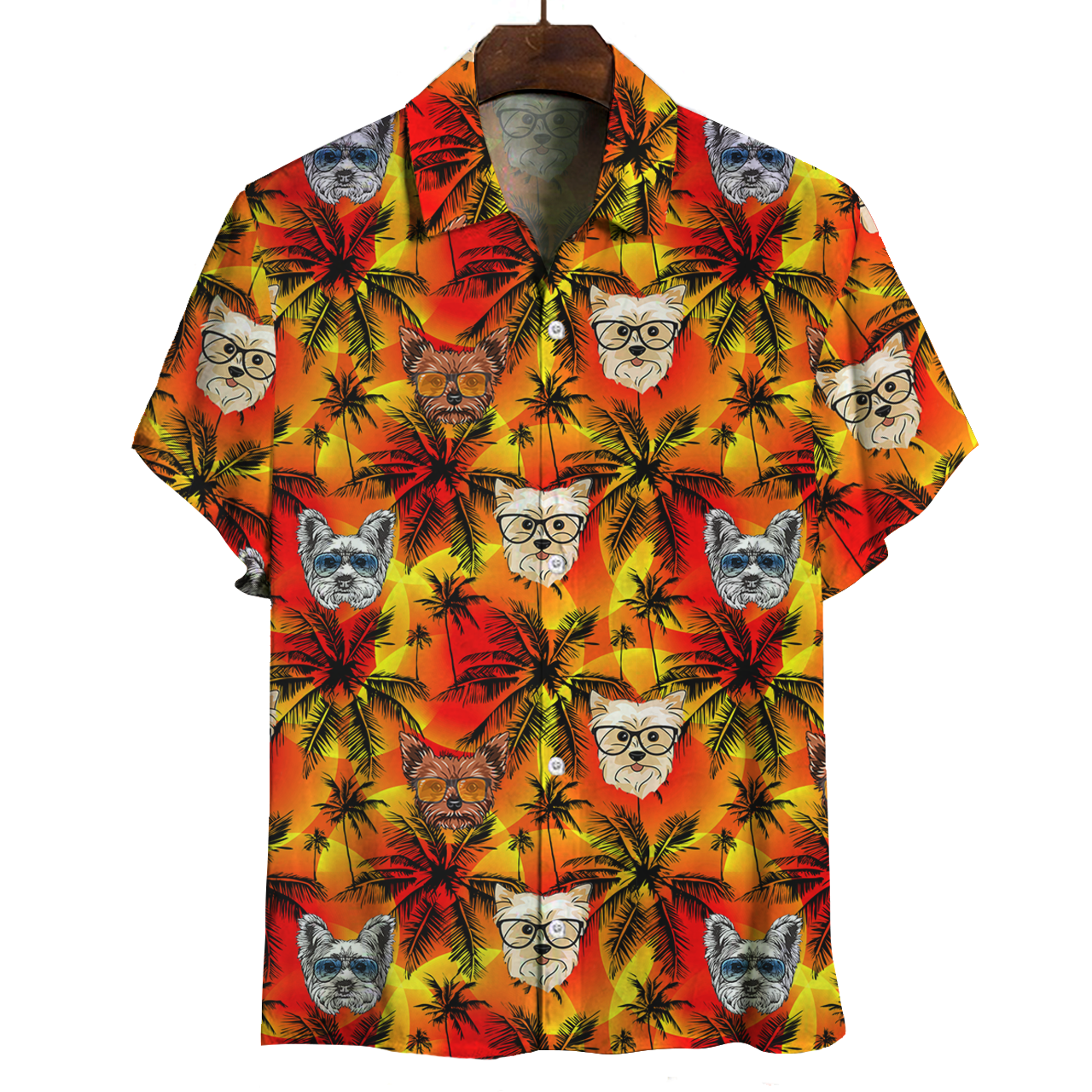 Aloha Hawaii Yorkshire Terrier Shirt Ha44501