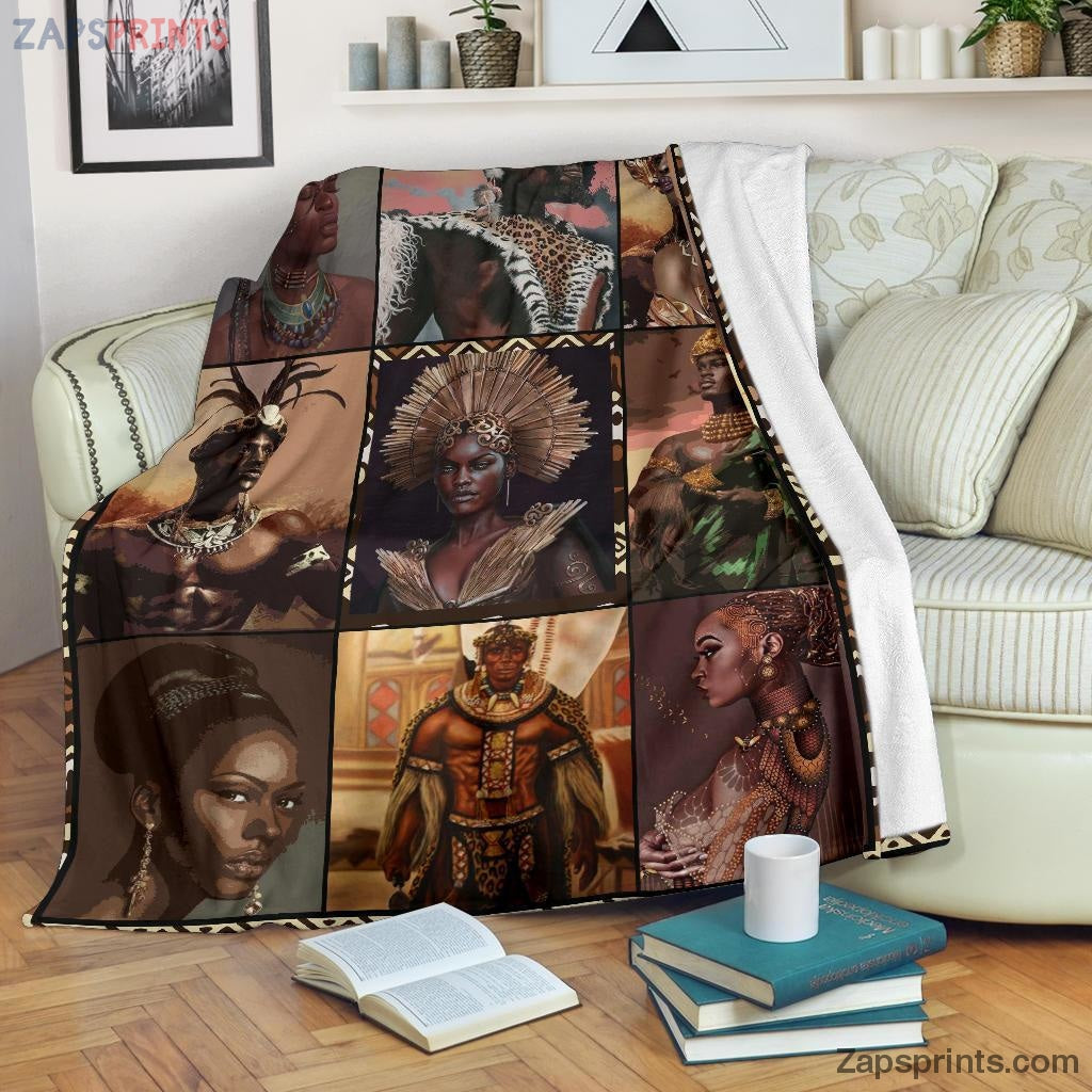 The Beauty Of African Culture – African Culture Ccvxx Blanket – African Culture And Traditions Fleece Blanket