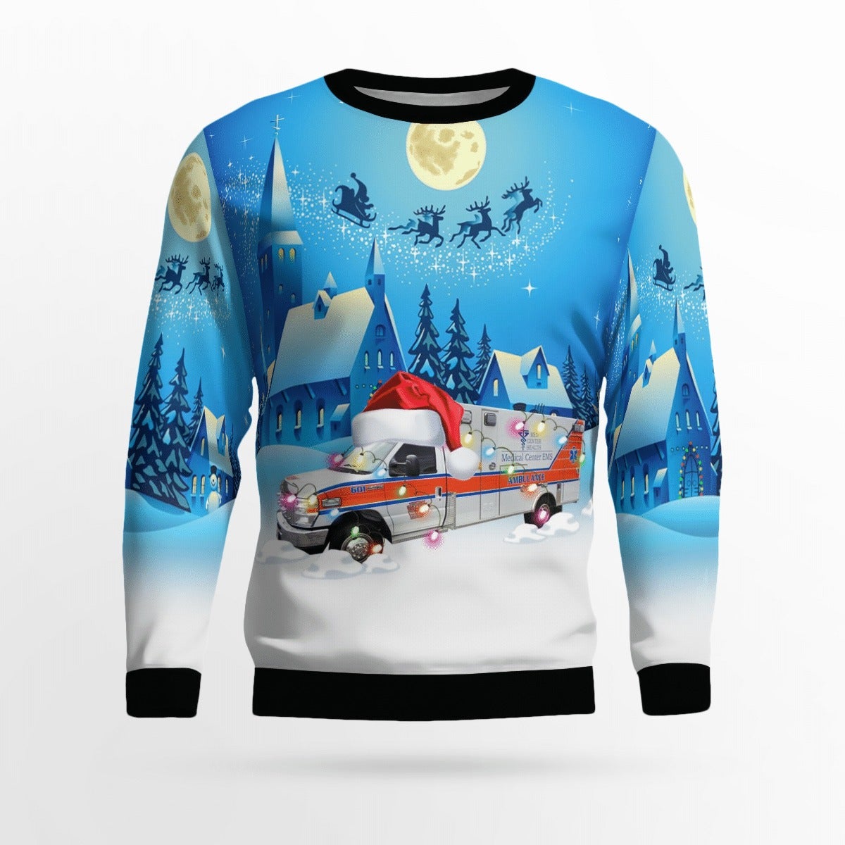 Bowling Green Medical Center Ems Ugly Christmas Sweater | For Men & Women | Adult | Us6274