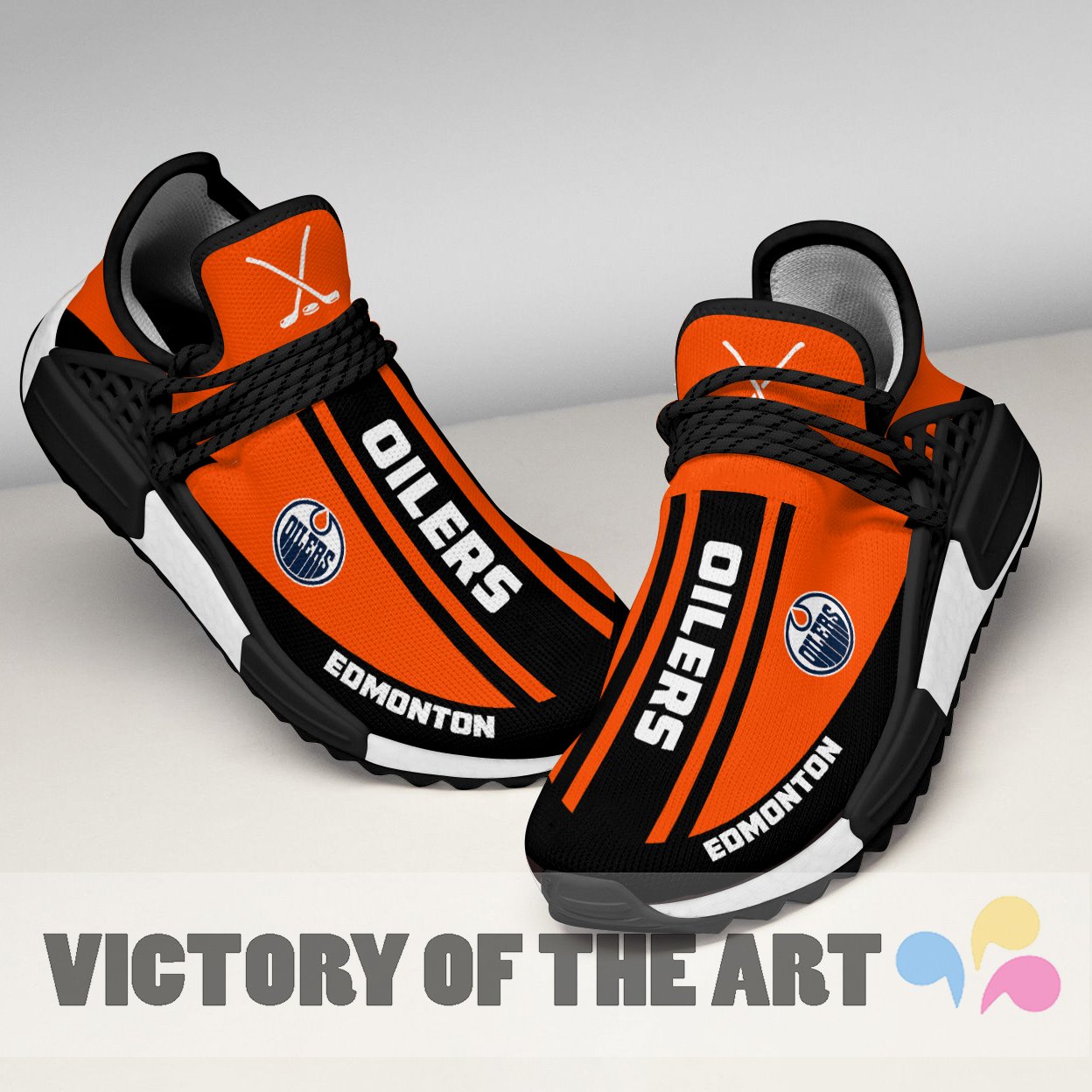 Fashion Edmonton Oilers Human Race Shoes