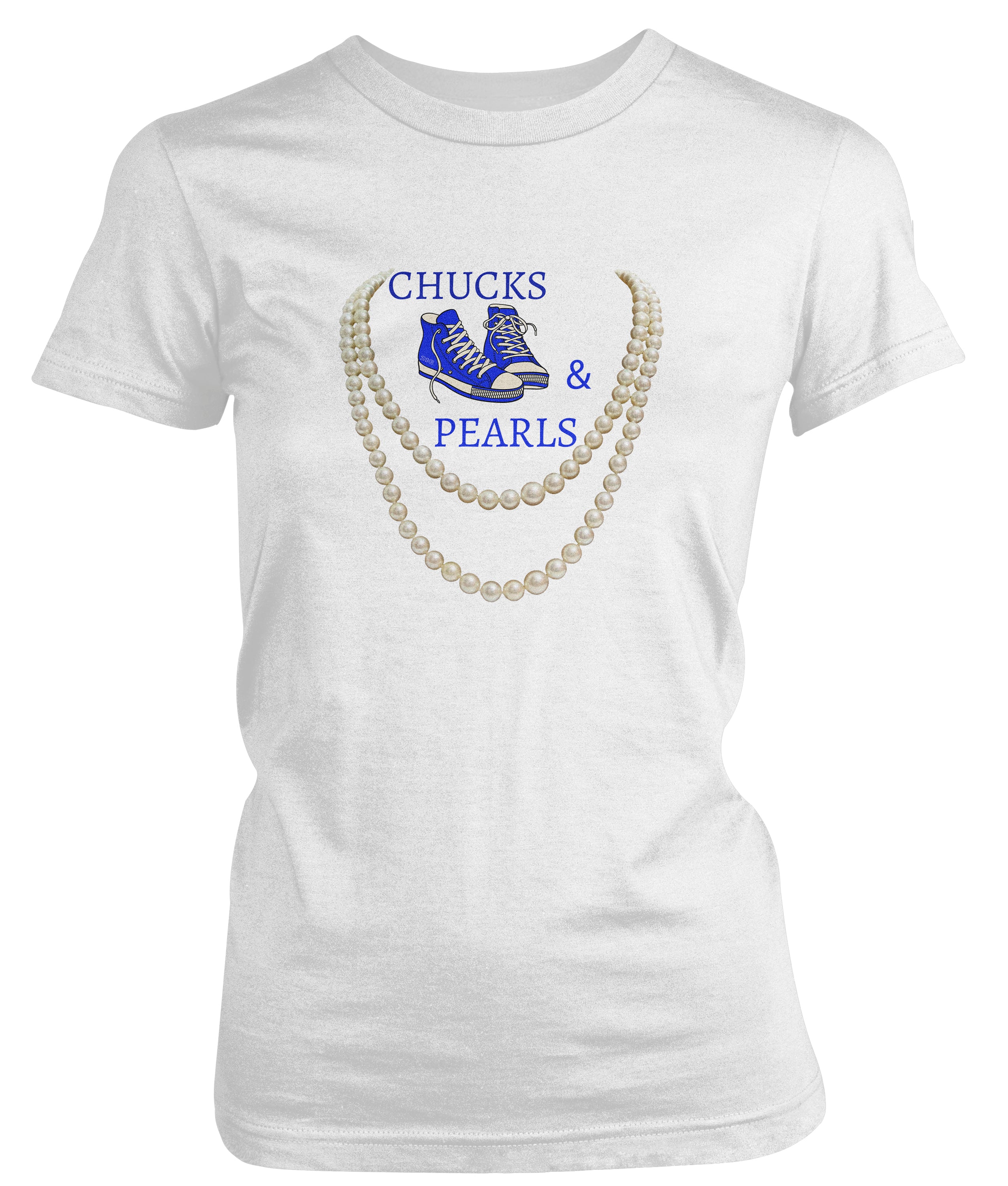 Zeta Phi Beta Chucks & Pearls T-Shirts