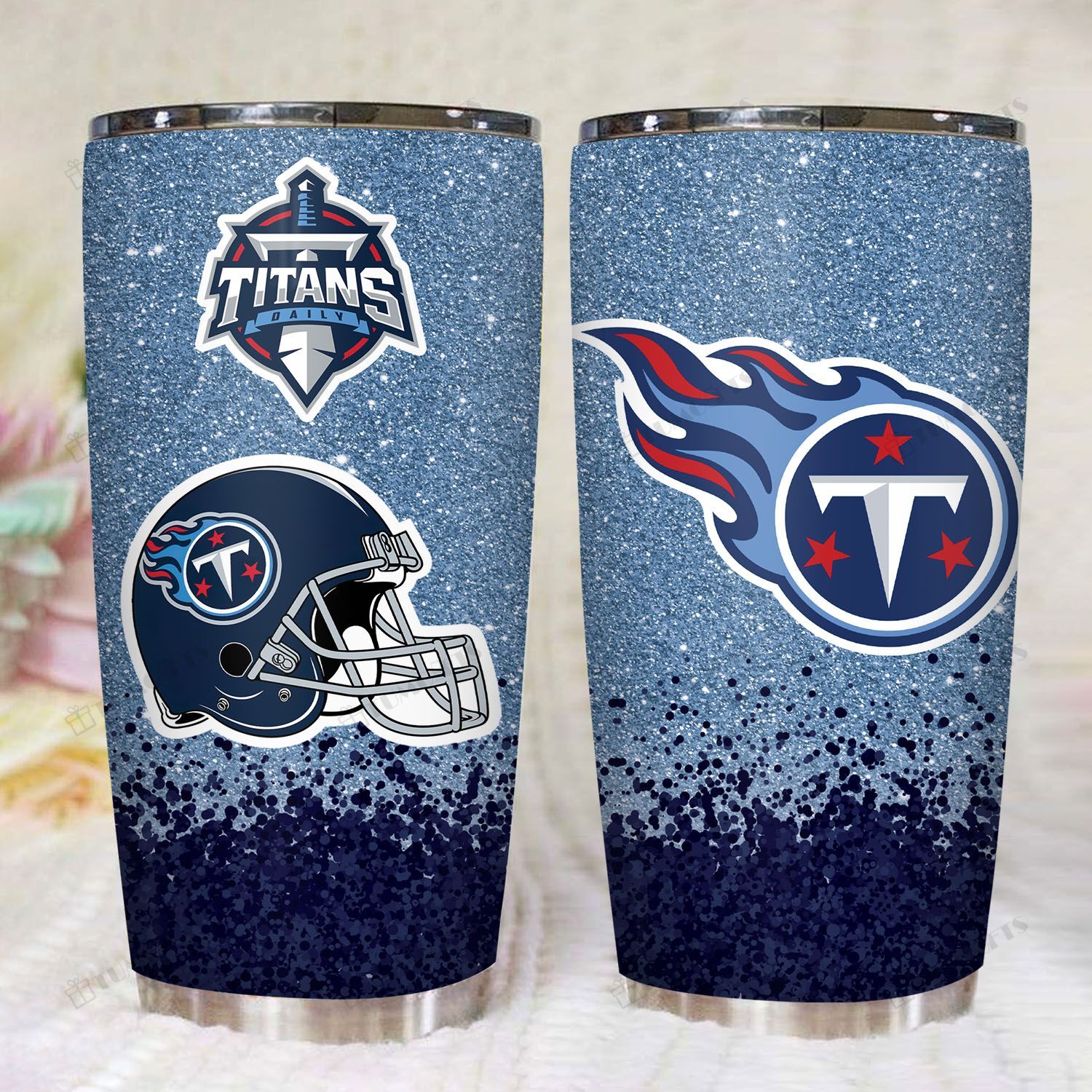 Tennessee Titans American Football Team 20Oz Stainless Steel Tumbler