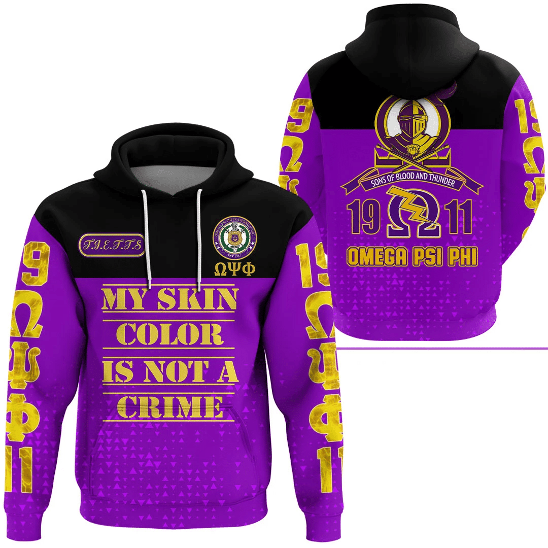 Africa Zone Hoodie – Omega Psi Phi Hoodie A7