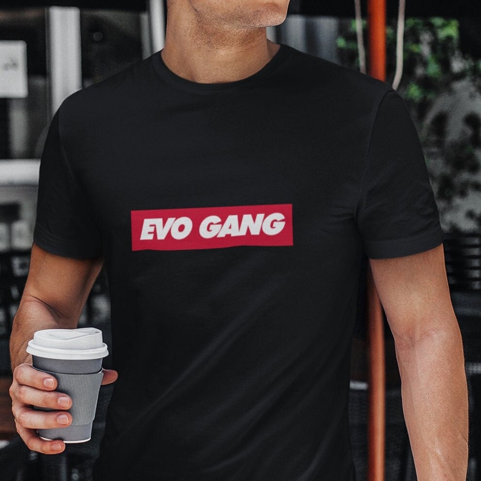 Evo Gang Shirt | JDM Shirt, Car Guy Gift, Car Lover Gift, Car Enthusiast Gifts, Race Car, Best Gift for Him, Boyfriend Gift, Birthday Gift