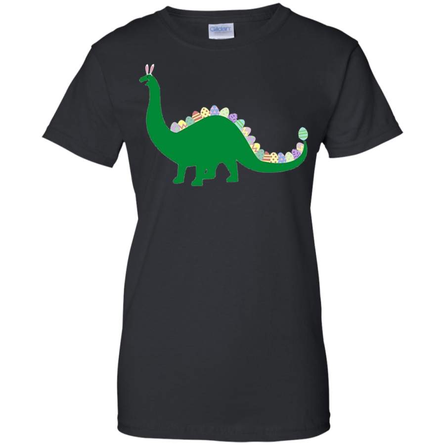 Dinosaur Easter Bunny Ladies T-Shirt – Teeever.com