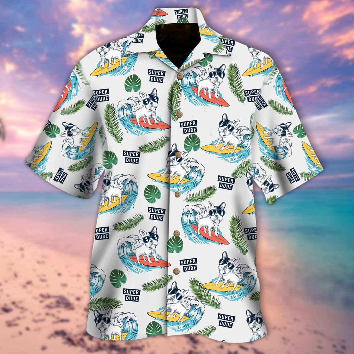 Surfing Dog Hawaii Shirt Unisex Adult Ha106237