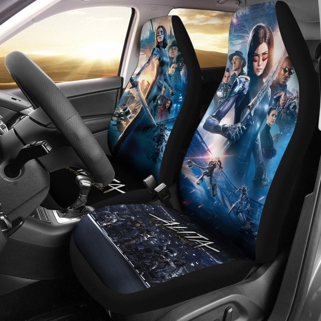 Alita Battle Angel Full Character Car Seat Covers Lt03