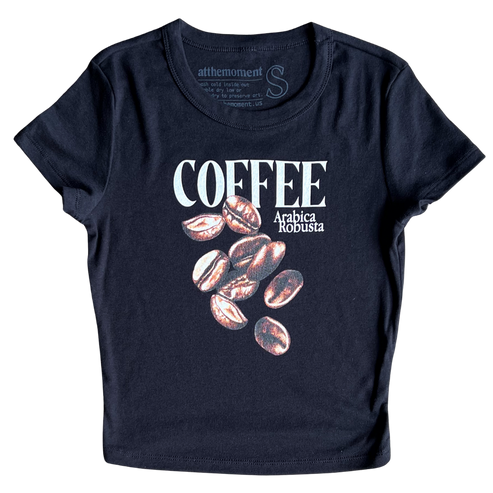 Coffee Women   s Baby Rib Ladies Tee Shirt Outfit  For Men  For Women