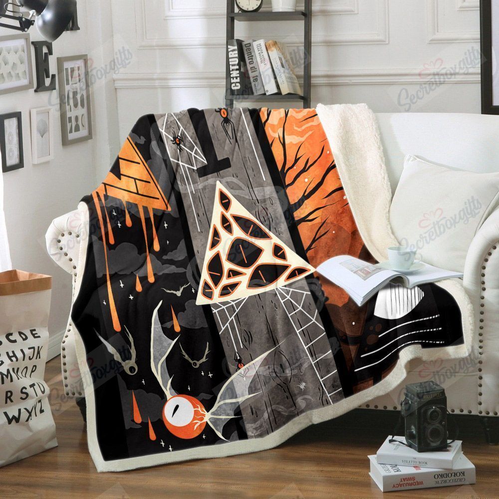 Happy Halloween 18 Gs-Ld1510Mt Fleece Blanket