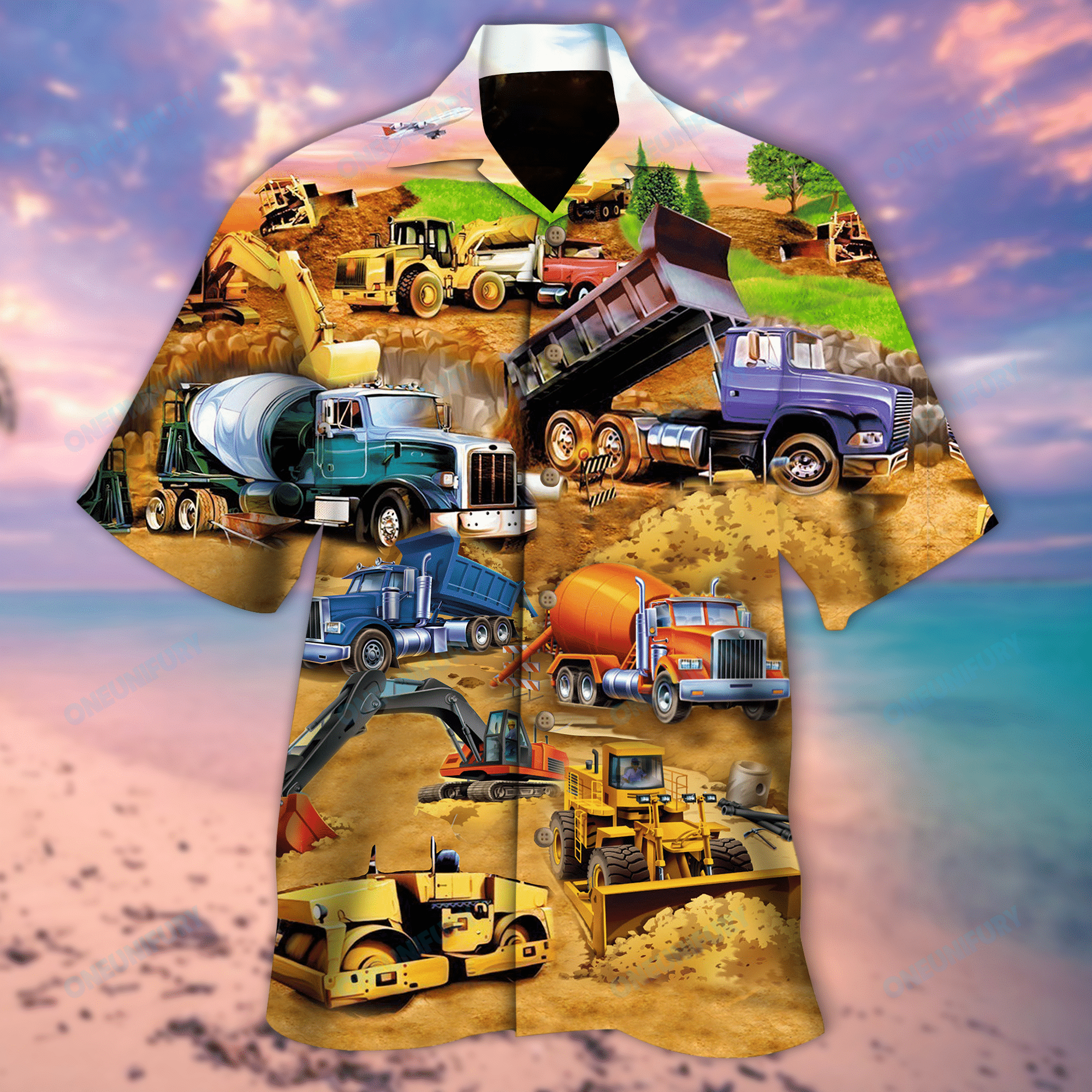 We Build Your Dream Construction Worker Hawaii Shirt Re Ha72531