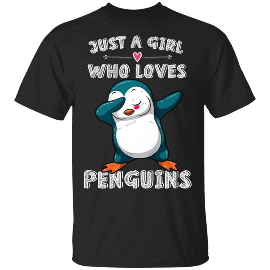 Just A Girl Who Loves Penguins Shirt