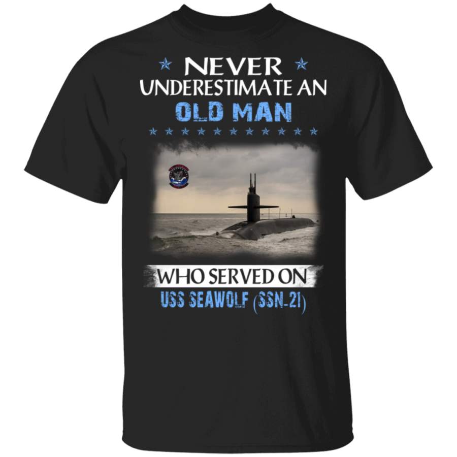 USS Seawolf SSN-21 Veterans Day Christmas Gift T-Shirt