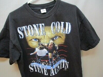 Vintage Wwf (c)1999 Stone Cold Steve Austin Wrestling T-shirt (l301) 4797