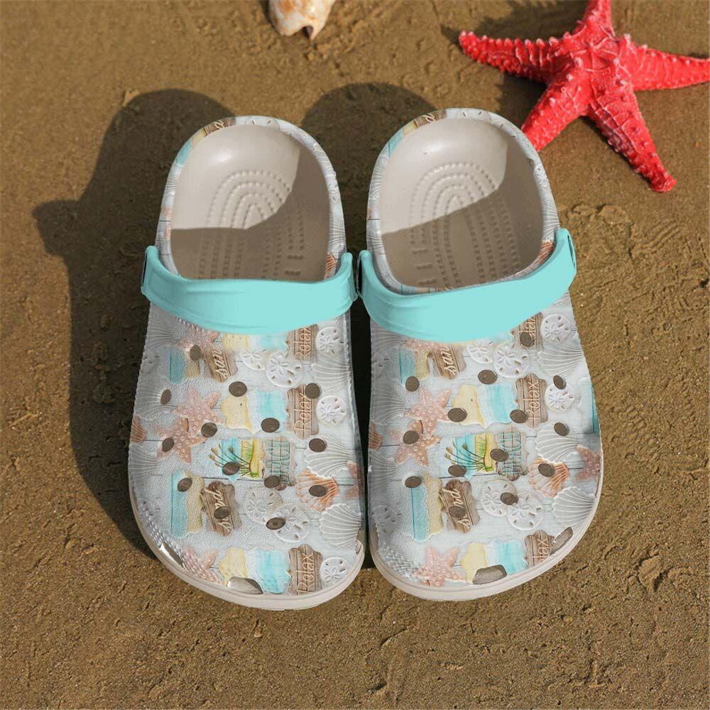 Beach Personalized Clog, Custom Name, Text, Color, Number Fashion Style For Women, Men, Kid, Print 3D Relax