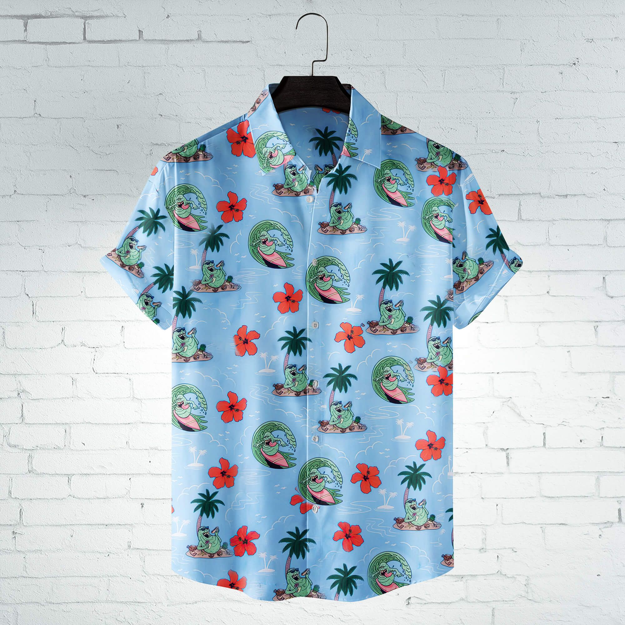 Slimer Surfing Hawaii Shirt Ha79621