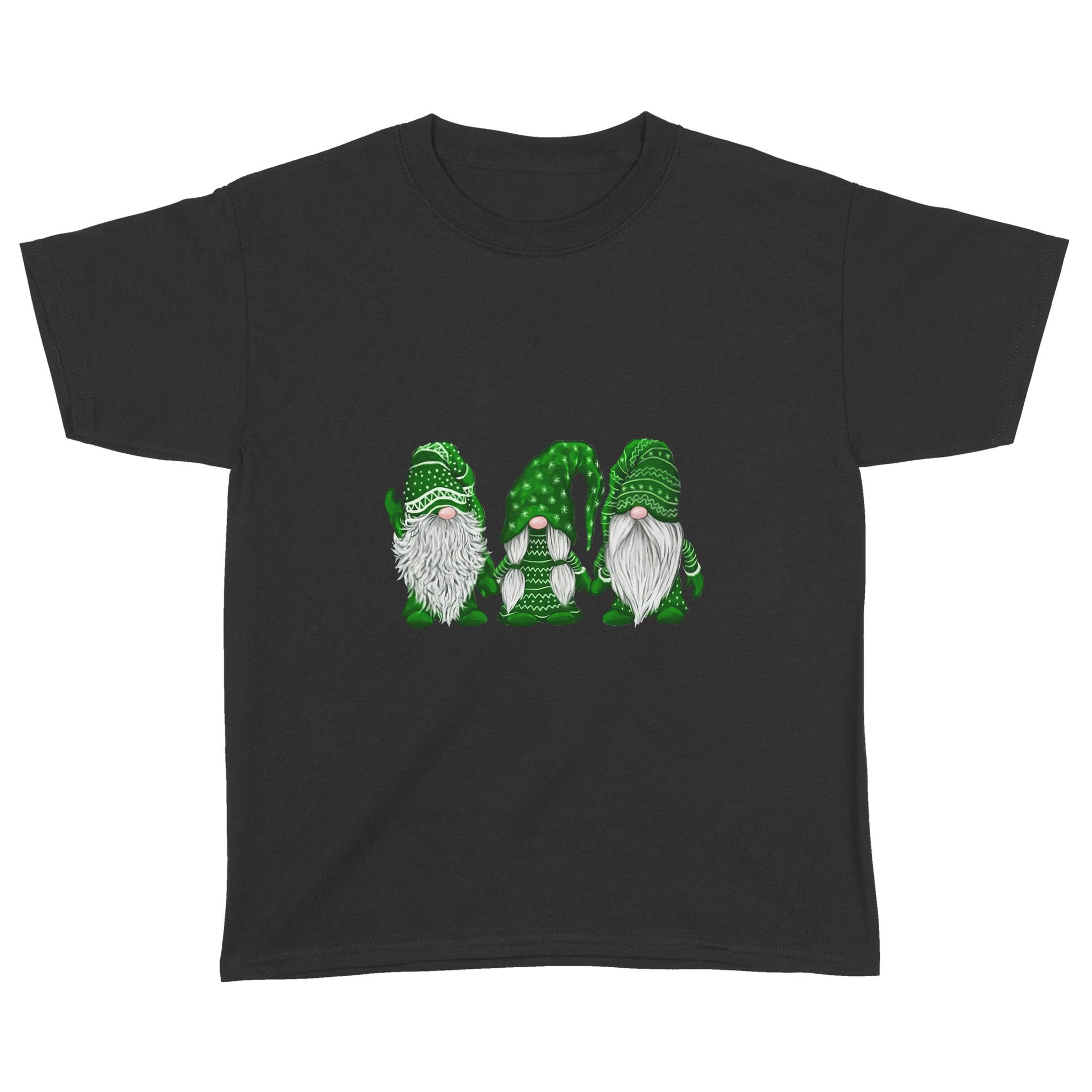 Green Sweater Gnome St. Patrick’s Day Irish Gnome Long Sleeve T-Shirt – Standard Youth T-shirt