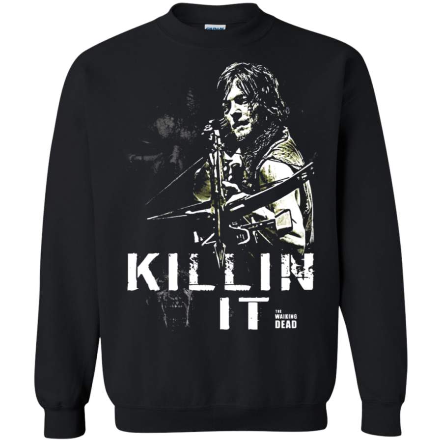 AGR Daryl Dixon Killin_ It – The Walking Dead Sweatshirt