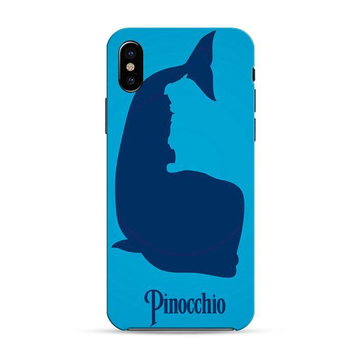 Pinocchio Whale Iphone Xr 3D Case | Black