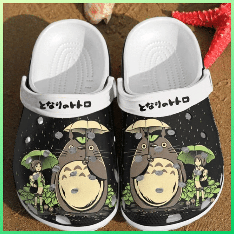 My Neighbor Totoro Crocs For Men And Women Rubber Crocs Crocband Clogs, Comfy Footwear