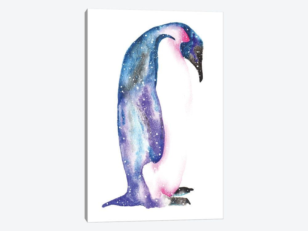 Cosmic Penguin Canvas Poster 8″x12″ 12×18″ 18″x26″ 24″x36″ 30″x45″