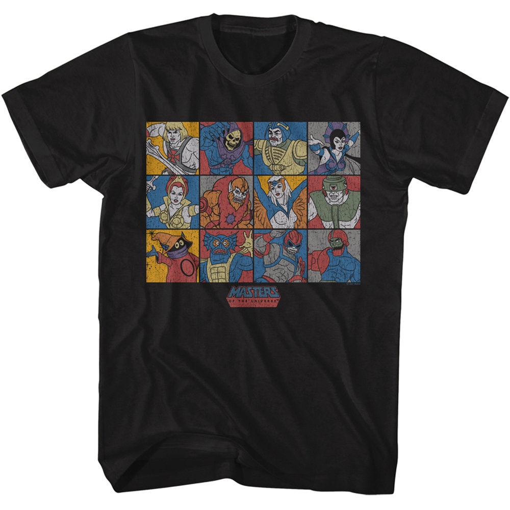 He Man and the Masters of the Universe Characters TV Shirt