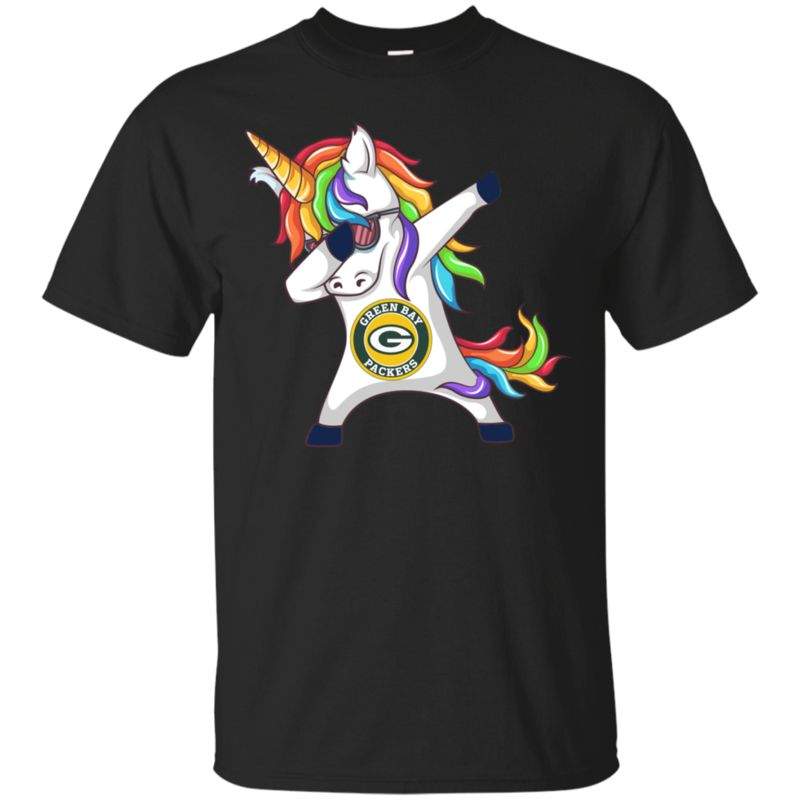 Order Shop From 1000 Unique Unicorn Dabbing Hiphop Green Bay Packers Gb Football T-shirt