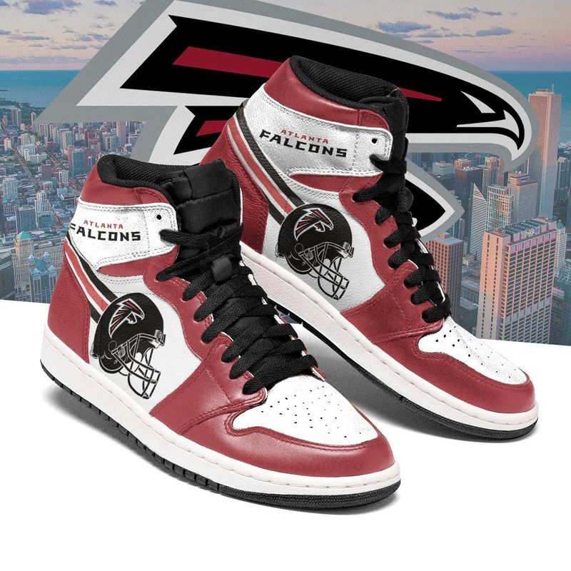 Atlanta Falcons 1 Unisex Air Jordan Custom Sneaker