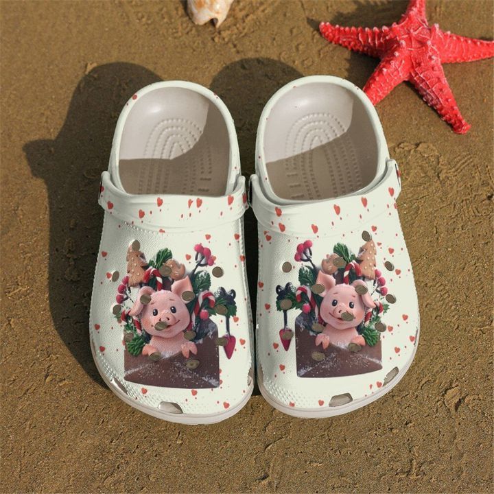 Farmer Lovely Pig Sku 965 Crocs Clog Shoes – Justbeperfect Shop