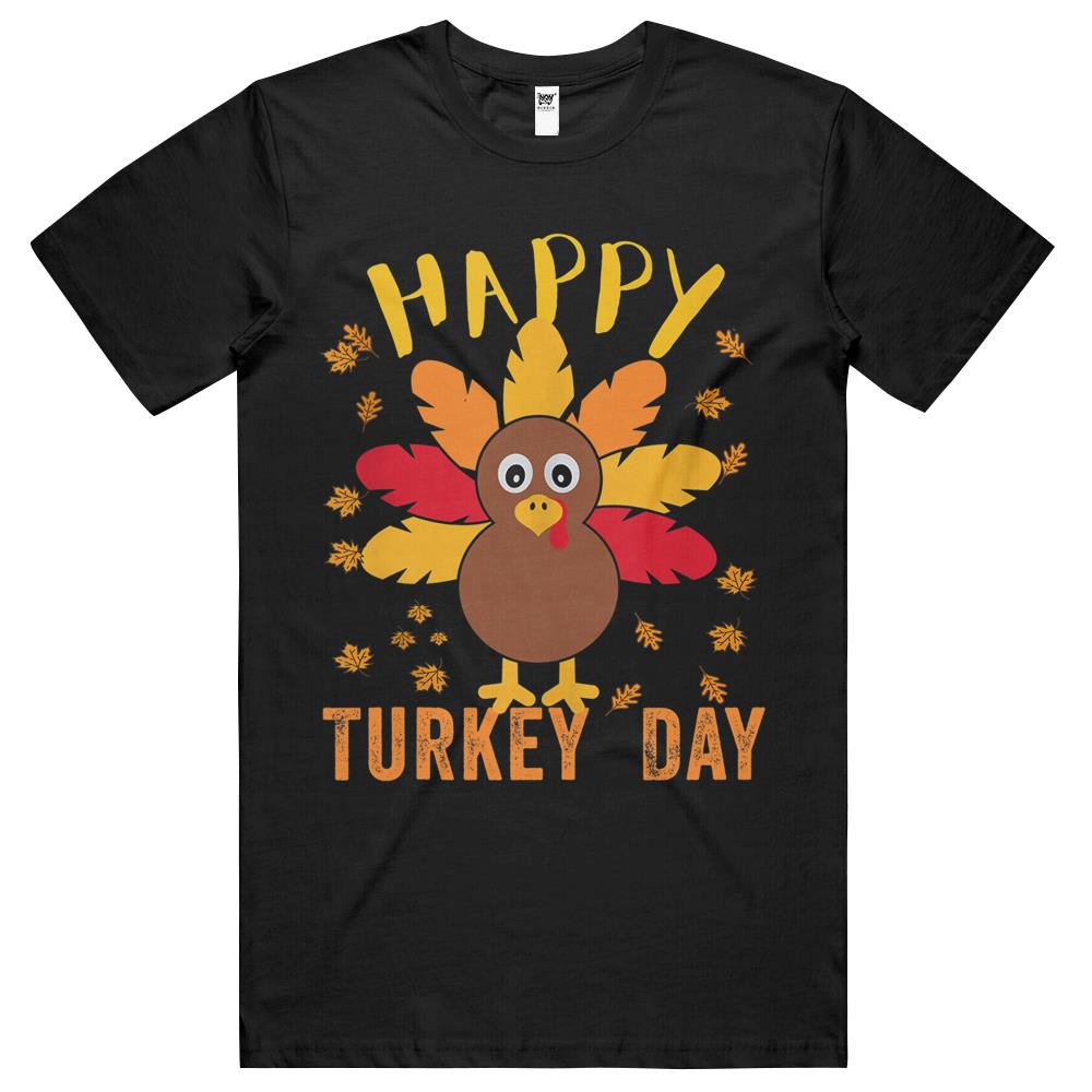 Matching Happy Thanksgiving Pilgrim Turkey Day Couples 2021 T Shirts