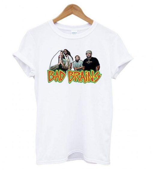 Bad Brains Hardcore Punk Band Retro RS T shirt