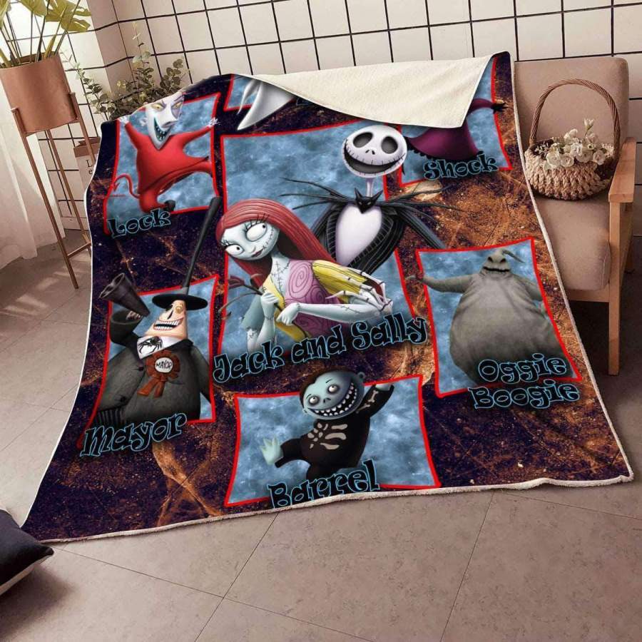 The Nightmare Before Christmas- Blanket - EmprintsTOP