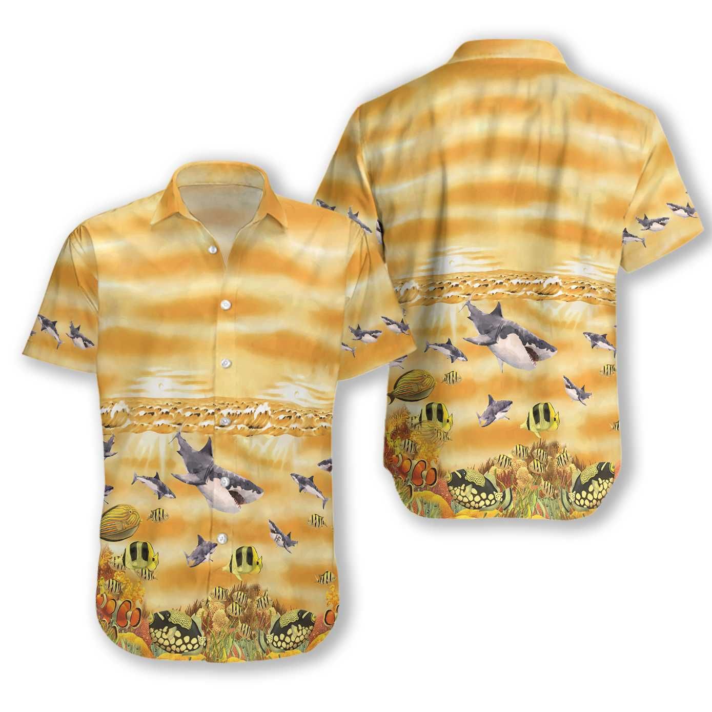 Shark Beach Ez01 2810 Hawaiian Shirt