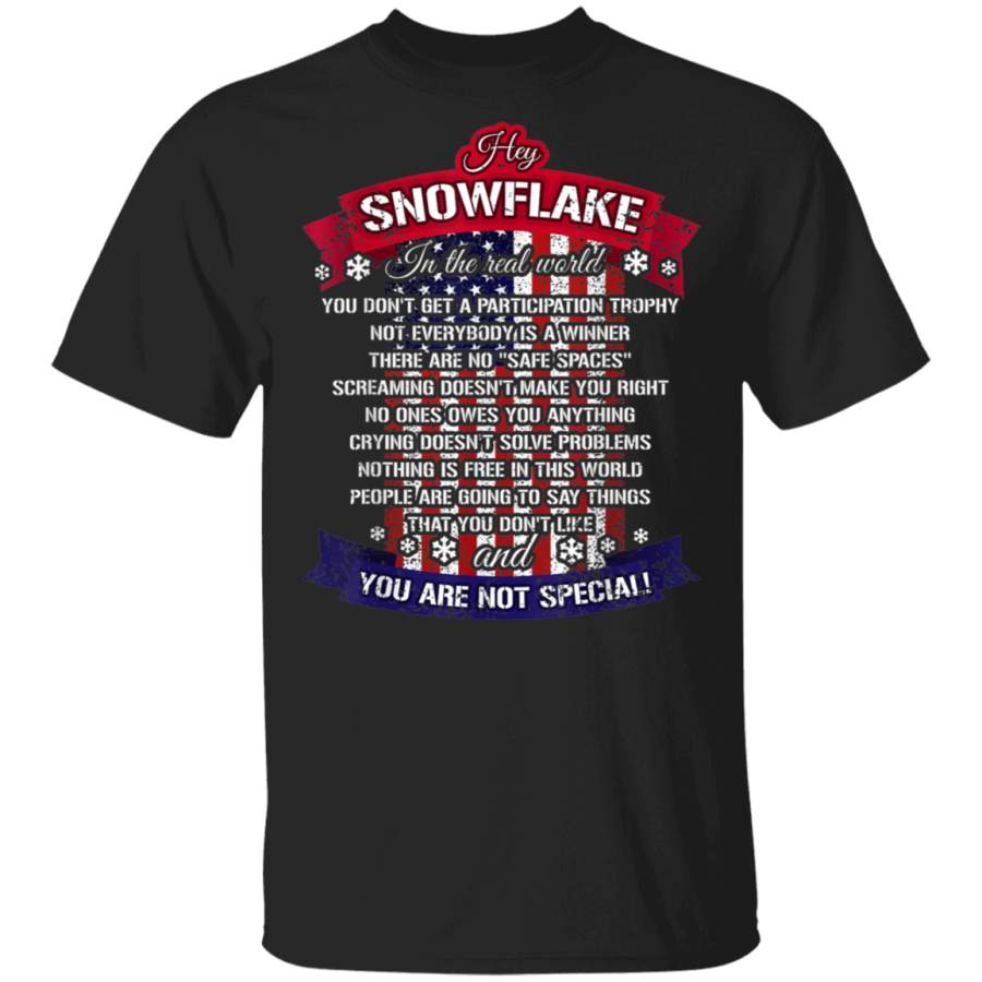 Hey Snowflake the Real World Army Dad TShirt