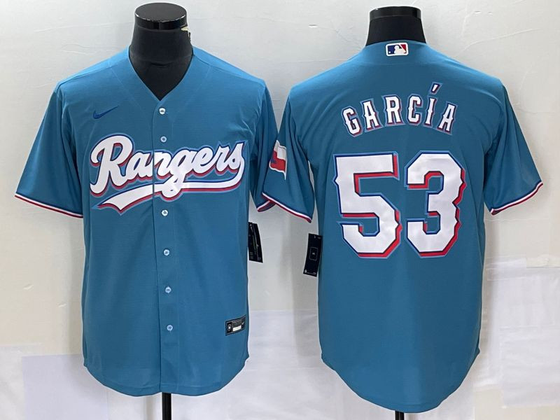 Texas Rangers #53 Adolis Garcia Jersey