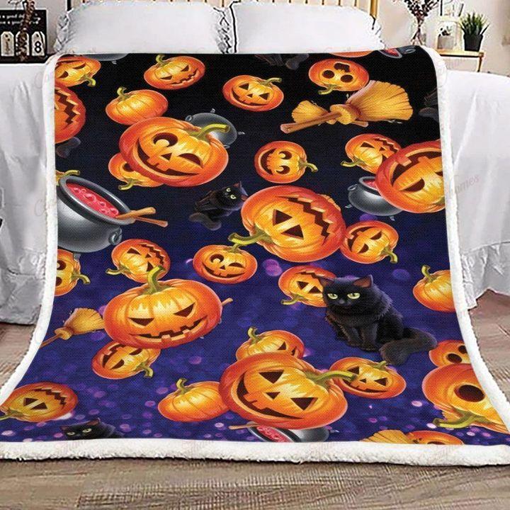 Halloween Fleece Blankets, Halloween Blanket, Halloween Throw Blanket, Halloween Fleece Blanket 1 – Blanket, 30X40, Blanket Sofa Bed