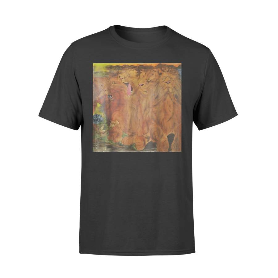 African Lion For Men And Women T-Shirt